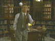 Giles at the library