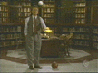 Giles at the library