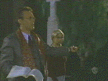 Giles and Buffy at the graveyard