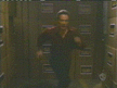 Ethan running through the warehouse